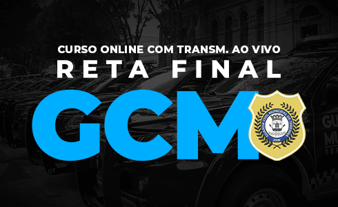 CURSO RETA FINAL GCM TERESINA -  AO VIVO (ONLINE)